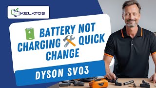 How to fix 🔋battery not charging on Dyson SV03 vacuum? 🛠️ Step-by-step battery replacement