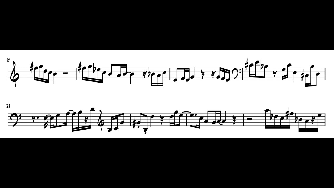 Bumble Buddies - Jacob Mann Keyboard Solo Transcription