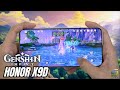 HONOR X9D Test Game Genshin Impact Max Graphics | Snapdragon 6 Gen 4