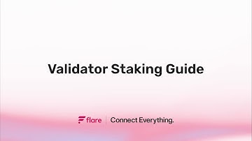 How to delegate stake to Flare validators (Ledger device required)