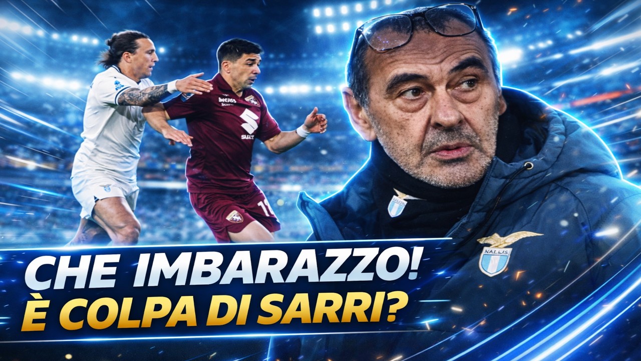 IMBARAZZO! LA LAZIO PERDE anche contro il TORINO e ora RISCHIA GROSSO…