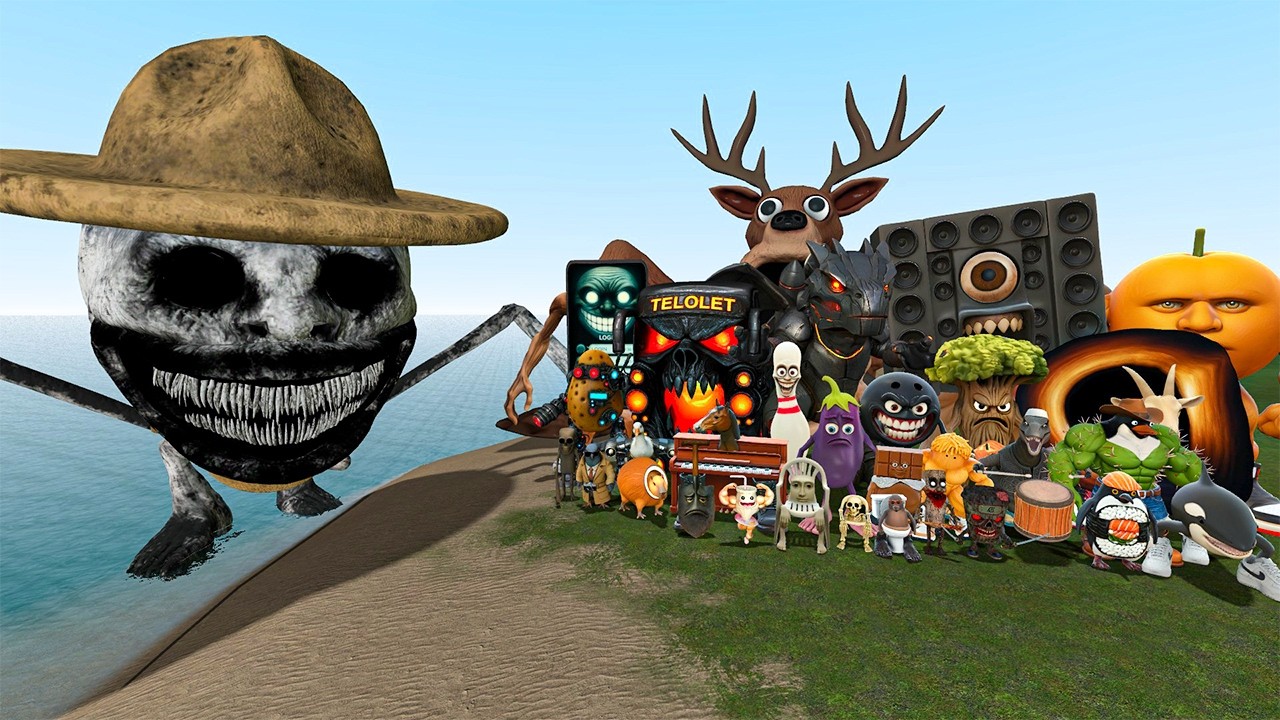 ALL NEW ITALIAN AI BRAINROT MEMES VS ZOOKEEPER TAPES MONTERS! - Garry's Mod