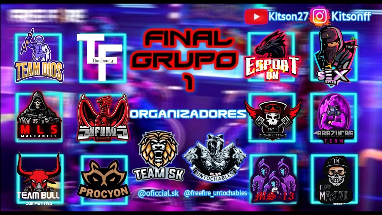 TORNEO FINAL GRUPO 1 STREAM EN VIVO FREE FIRE - YouTube
