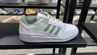 Adidas Forum Low Classic (Cloud White/Silver Green/Off White) - SKU: FZ6532  - YouTube