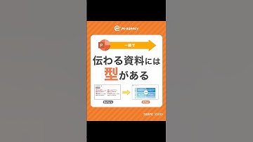 伝わる資料には型がある　#仕事効率化 #パワーポイント #パワポ #powerpoint #shorts #パワポデザイン #資料作成