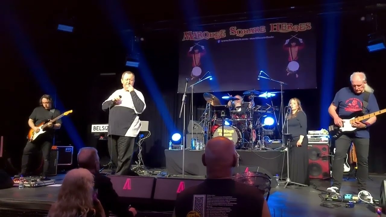 Marquee Square Heroes, Marillion tribute band, live in Neushoorn, Leeuwarden, 25 May 2025