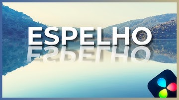 Efeito de Texto Espelhado no DaVinci Resolve