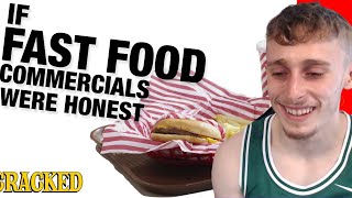 Reacting to If Fast Food Commercials Were Honest - Honest Ads