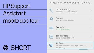HP Support Assistant mobile app tour & overview | HP Support screenshot 2