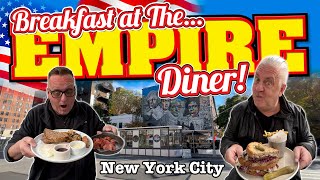Breakfast at The MOST FAMOUS DINER in New York City! Empire Diner (Featuring Owen Wilson)