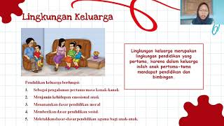 VIDEO PEMBELAJARAN LINGKUNGAN PENDIDIKAN