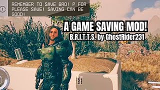 Starfield Mod Review: B.R.I.T.T.S. This MOD is a GAME SAVER! #starfield #starfieldmods