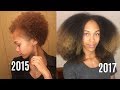 HOW I GREW MY NATURAL HAIR LONG FAST!