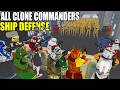 Can ALL Clone Commanders Defend SHIP BOARDING vs 5,000 Droid Invasion?! - Men of War: Star Wars Mod