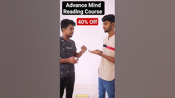 Advance Mind Reading Course | Tutorial Guruji #mindreader #mindreading #mentalism #cardtricks