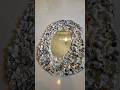 Seashell mirror❤️#sea #seashell#mirror#beautiful#craft #seadecor#decocraft #homemadedecor#easydecor