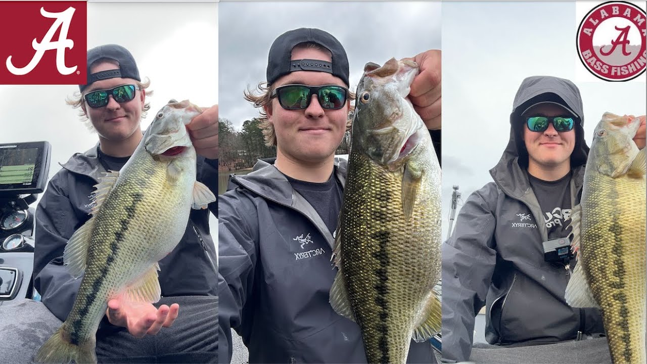 CATCHING BIG SPOTTED BASS (MARCH LAKE LANIER)