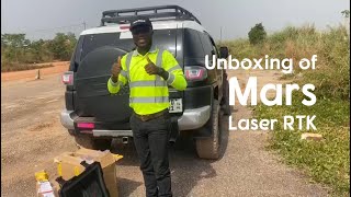 Unboxing Video of Mars Laser RTK from ComNav user
