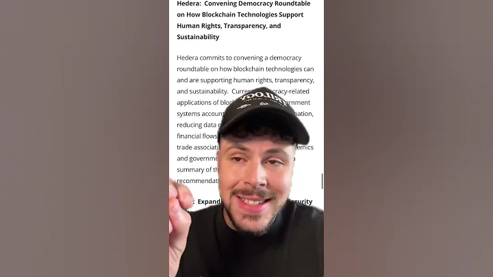 HUGE HBAR NEWS - EMPLOYED A WHITEHOUSE EMPLOYEE!