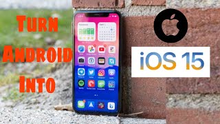 turn android into iphone📱iOS 15 launcher for android | turn android to ios ! iOS 15 launcher screenshot 4