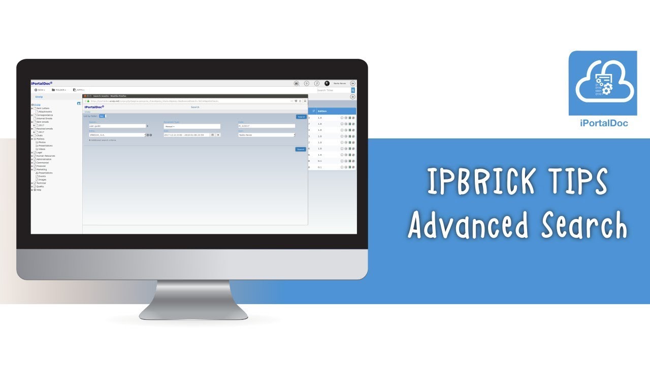 IPBRICK.TIPS - iPortalDoc - Advanced Search - YouTube