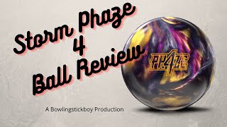 Storm Phaze 4 Ball Review | On PBA Mike Aulby 39' Pattern