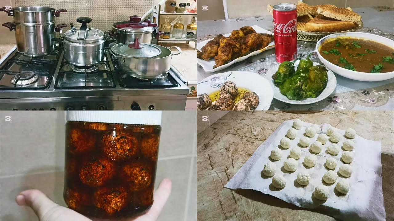 مطبخ ام عمورة/ روتين التنظيف الصباحي + كريات الجبن الشهية وصفة سورية