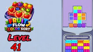 Fruit Flow Color Sort Level 41 Walkthrough