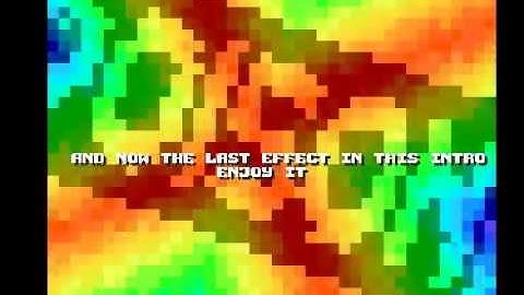 poison 40k intro by investation for Amiga