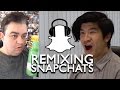 REMIXING SNAPCHATS! | Snapchat Remix Sunday | Leslie Wai