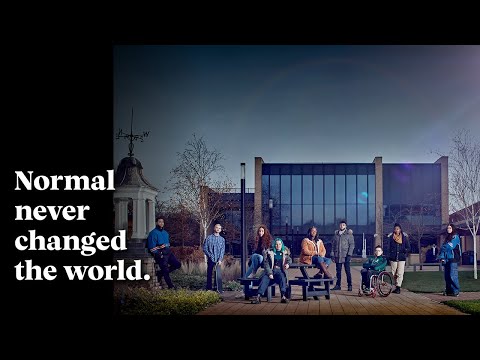 Normal Never Changed the World: Join the University of Nottingham in 2022