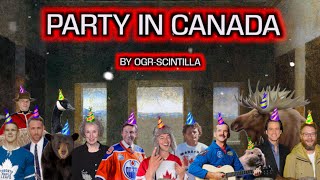 Party In Canada (Party In the USA Parody) [Official Lyric video]