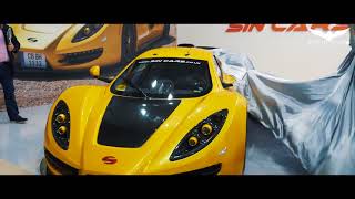 SIN CARS - Sin R1 at the Warsaw Moto Show 2017 Playboy By Night SIN CARS - Sin R1 at the Warsaw Moto Show 2017 Playboy By Night