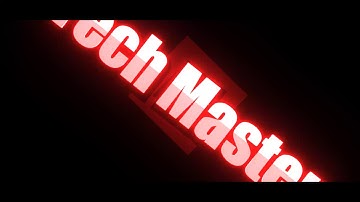 TECH MASTER NEW INTRO