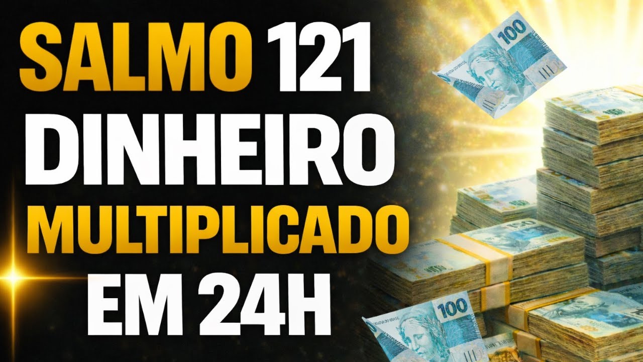 A ORAÇÃO SECRETA QUE MULTIPLICA SEU DINHEIRO EM 24 HORAS | Salmo 121 da Riqueza
