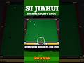 Si Jiahui's Insane Escape Shot| #shorts #youtubeshorts #trending #snooker #ding #juddtrump #ronnie