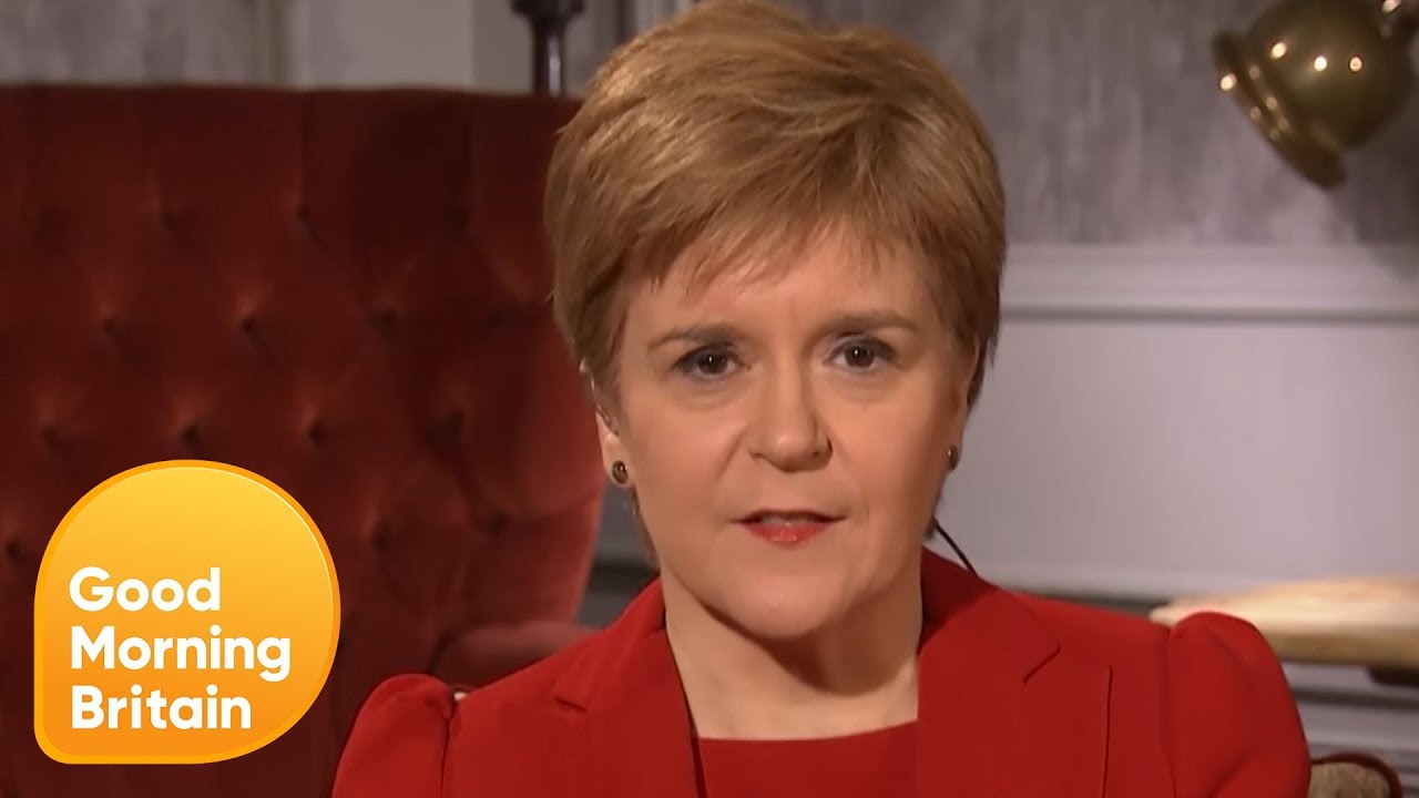 Nicola Sturgeon MSP Will Continue to Push Second Independence Referendum | Good Morning Britain