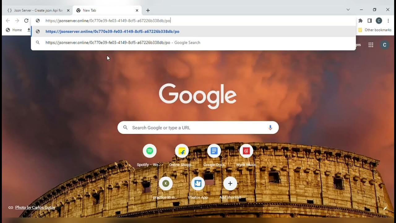Create Fake Json Server YouTube