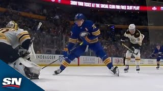 Sabres' Tage Thompson Dominates The Bruins For His Eighth Career Hat Trick