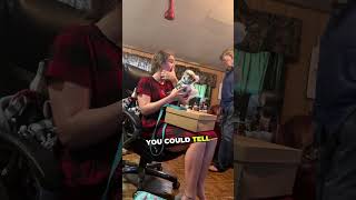 Girl's reaction when she opened THIS Christmas gift! 🤯💛 #cuteanimals #dogs #christmas