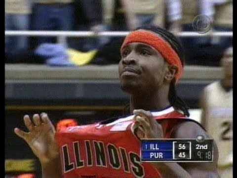 Illinois Baskeball Purdue 2005