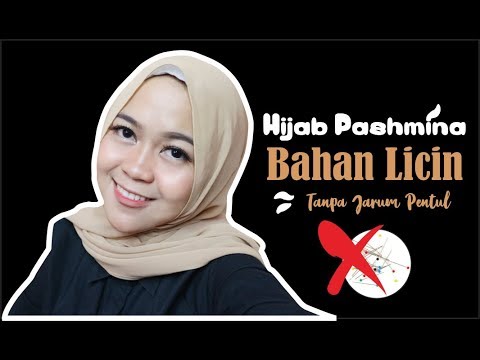 Hijab Pashmina Bahan Sifon Tanpa Jarum Pentul Dian Retno Youtube