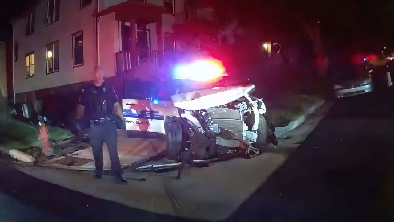 When a DRUNK DRIVER Crashes Into a POLICE CAR... - YouTube