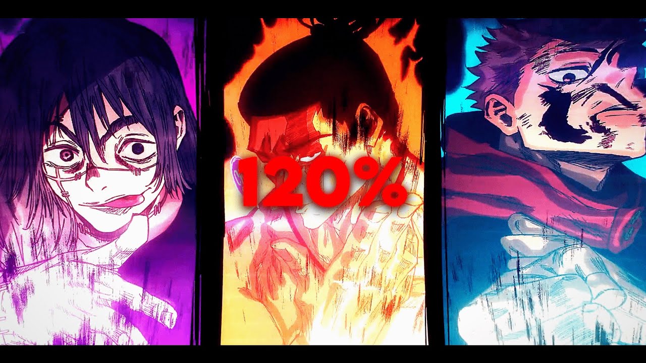 120 percent jjk wallpaper|TikTok Search