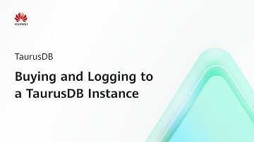 TaurusDB：Buying and Logging In to a TaurusDB Instance | Step-by-Step Guides