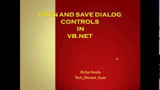 openFile and saveFile dialog controls in VB.NET