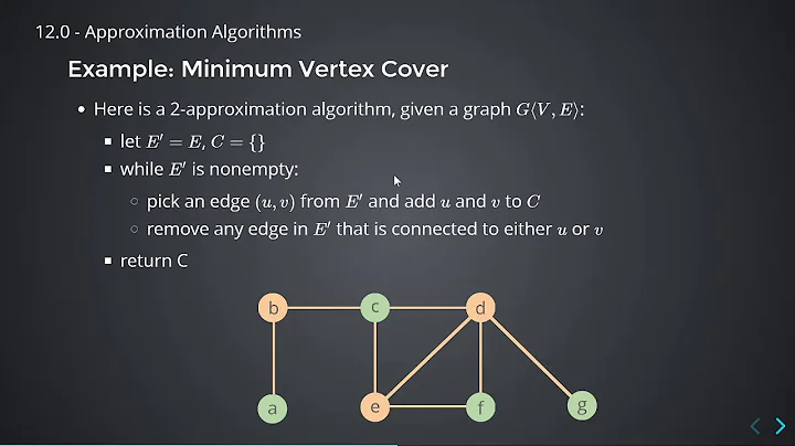 12.0 - Approximation Algorithms