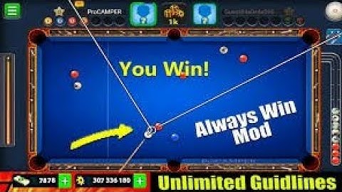 8 Ball Pool MOD APK Hack 3.11.0 Guideline Trick (No Root)