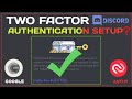2FA Setup, Two Factor Authentication Setup Discord | New