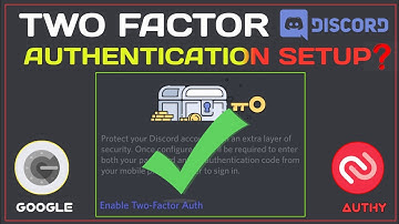 2FA Setup, Two Factor Authentication Setup Discord | New